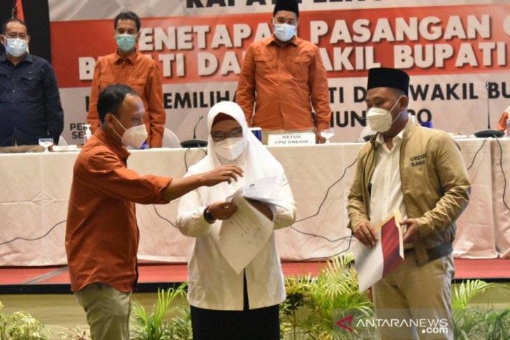 Pilkada Gresik, pasangan