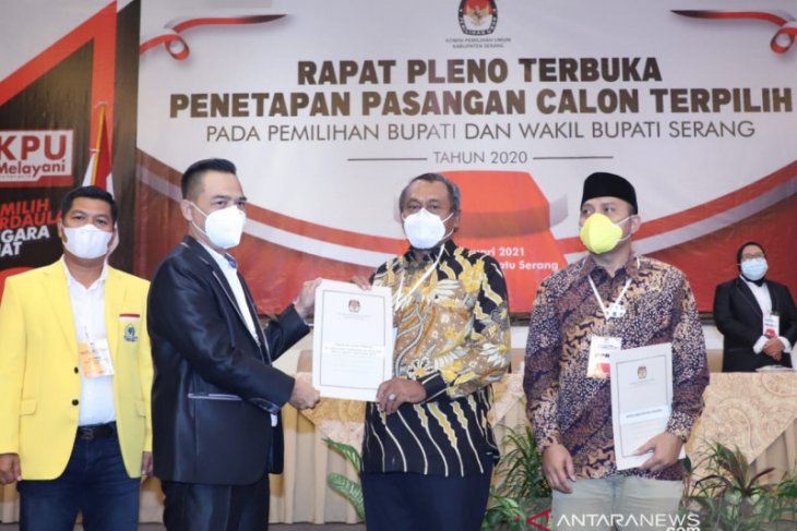 Tatu-Pandji pemimpin Kabupaten Serang terpilih, pilkada rawan terbantahkan