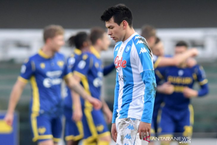 Liga Italia: Napoli takluk 1-3 dari Verona walau Lozano ukir gol tercepat