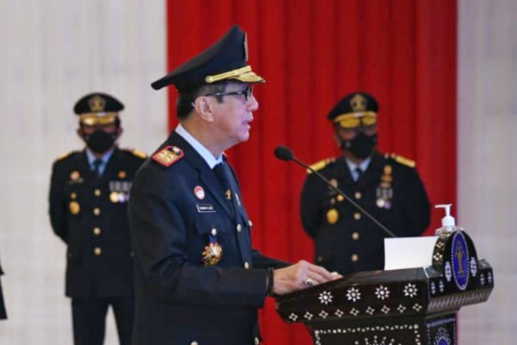 Peringatan Hari Bhakti Imigrasi (HBI) ke-71, Menkumham minta insan Imigrasi tingkatkan etos kerja