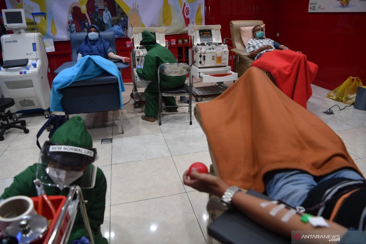 Pendonor plasma konvalesen Surabaya Meningkat