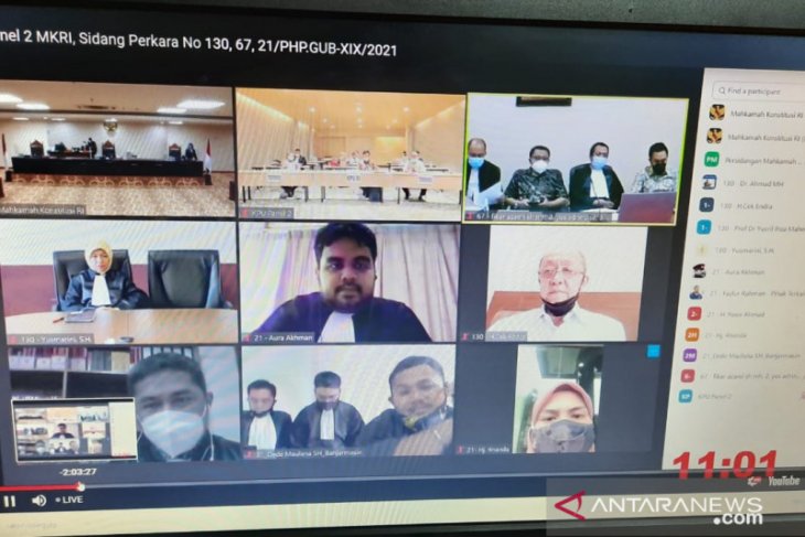 Sidang sengketa Pilkada, pasangan Cek Endra-Ratu minta pemungutan suara ulang di 15 kecamatan