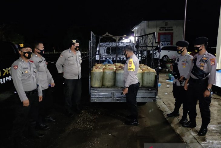 Polisi Mukomuko gelar patroli cegah penimbunan BBM bersubsidi