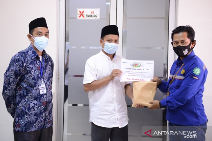 PT Timah serahkan bantuan pembangunan Gedung Dakwah PCNU Bangka Selatan
