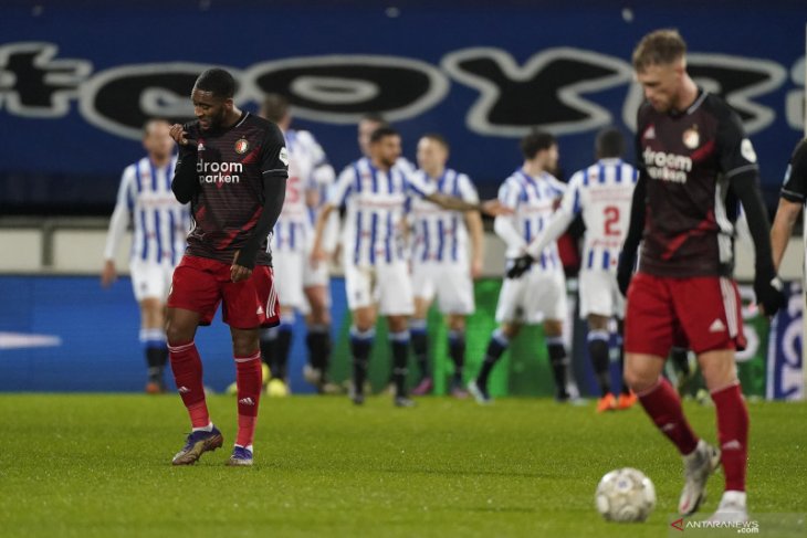 Feyenoord dibuat tidak berdaya di markas Heerenveen