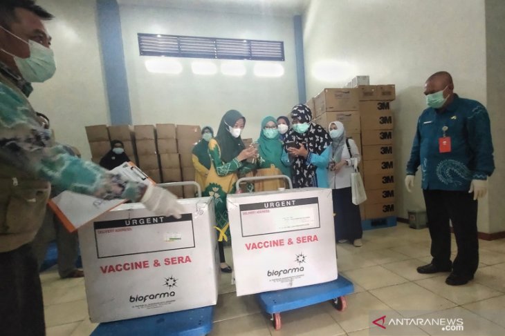 Sinovac vaccine arrives in HST, Muspida to get the first jab
