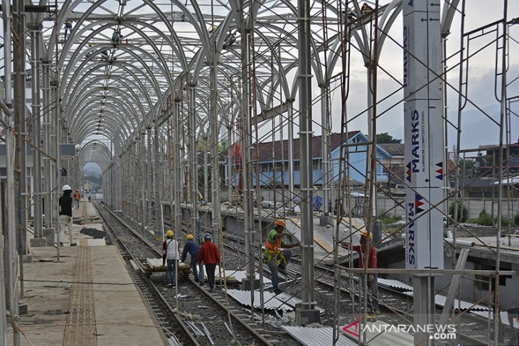 Pembangunan stasiun kereta api Garut 