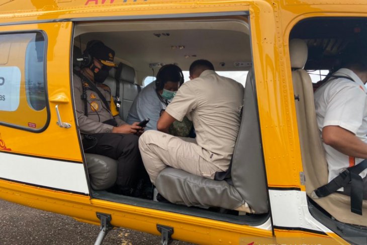Usai patroli udara, Kapolda Jambi peroleh info lapangan peta penanganan potensi Karhutla