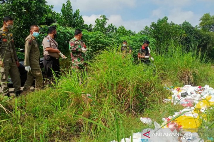 Limbah medis sebanyak 55 karung kembali di temukan di Bogor