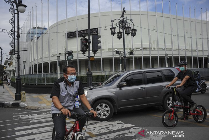 Tingkat kepatuhan penggunaan masker di Bandung 