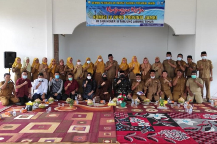 Komisi IV tinjau SMA Negeri 8 Tanjungjabung Timur