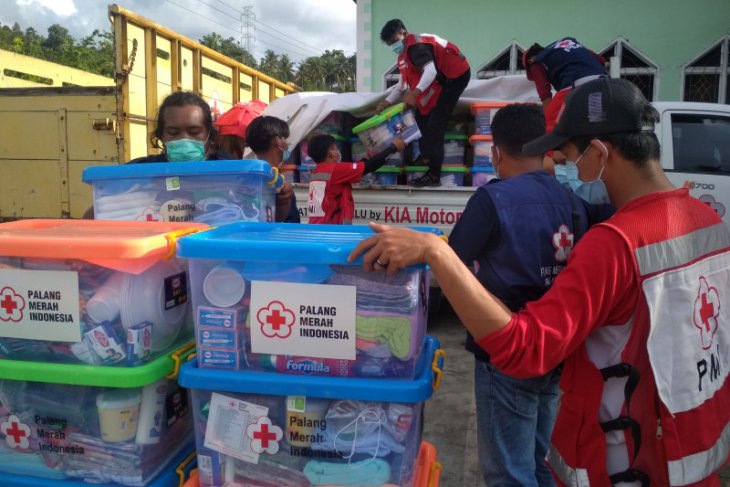 PMI salurkan paket bantuan untuk korban gempa Sulbar