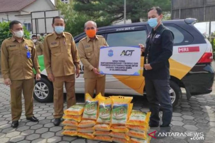 Pemkot Pangkalpinang bantu satu ton beras untuk korban gempa Majene