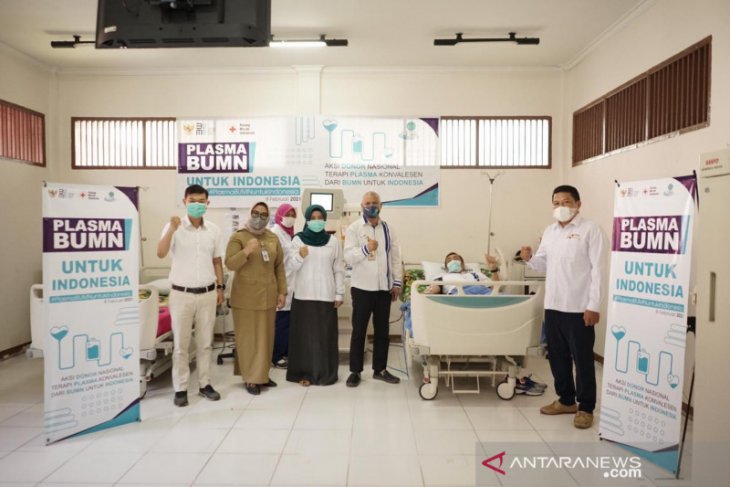 Satgas BUMN Kalbar ikut donor plasma konvalesen