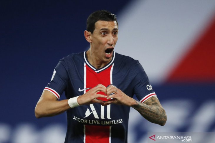 Angel Di Maria terancam absen lawan Barcelona di Liga Champions
