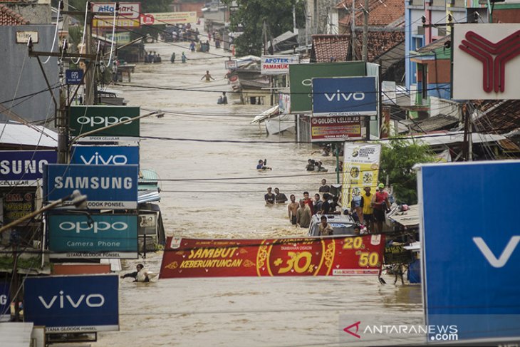 Banjir di Pamanukan Subang