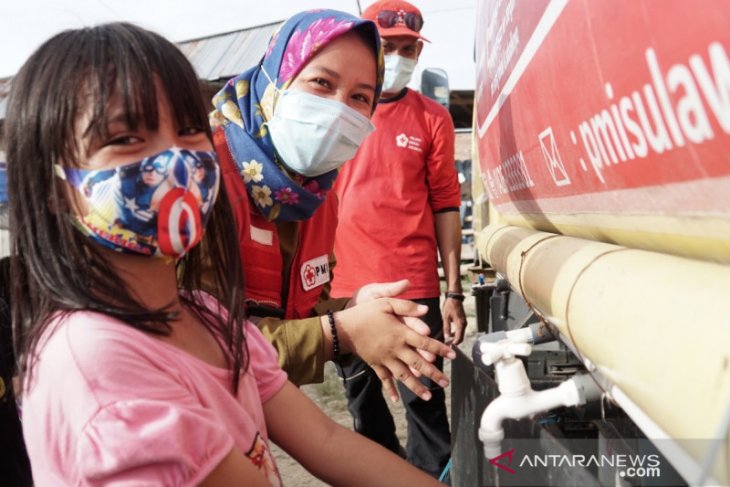 PMI edukasi pengungsi gempa Sulbar pentingnya penerapan prokes
