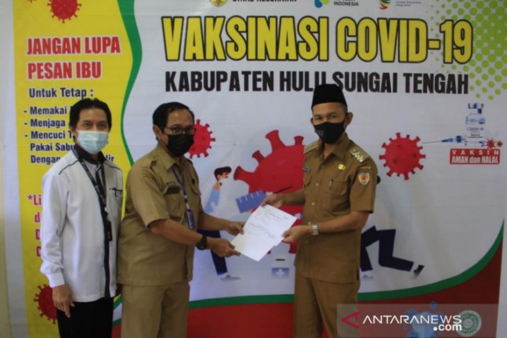 Wabup HST canangkan vaksinasi COVID-19