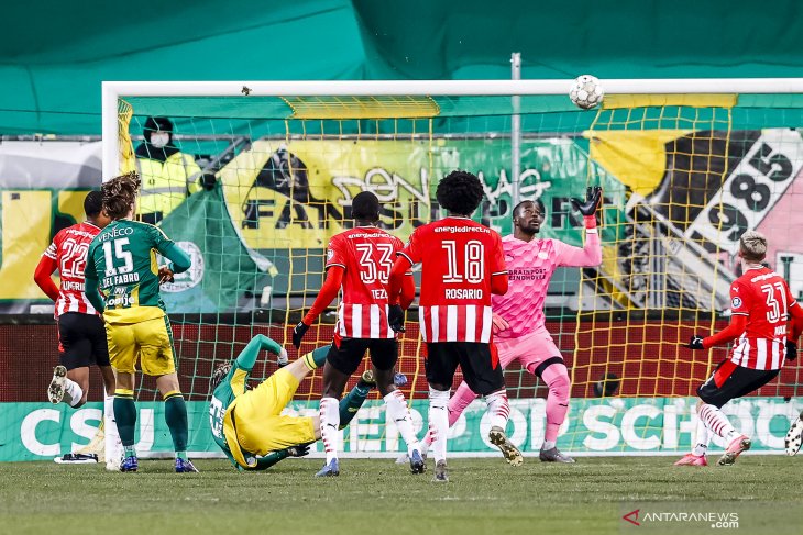 Liga Belanda: Gol Michiel Kramer pupus kemenangan PSV yang tinggal di depan mata
