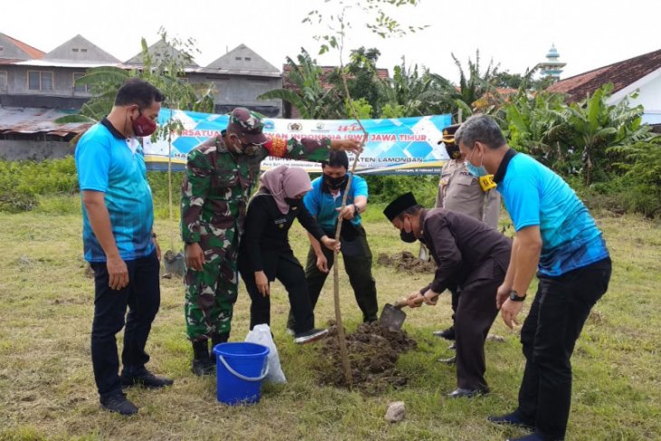 Peringati HPN 2021, PWI Jatim lakukan penghijauan di Lamongan