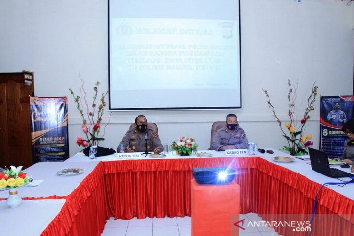 TPI ZI Polda Maluku asistensi Polres Malteng raih zona integritas WBK - WBBM
