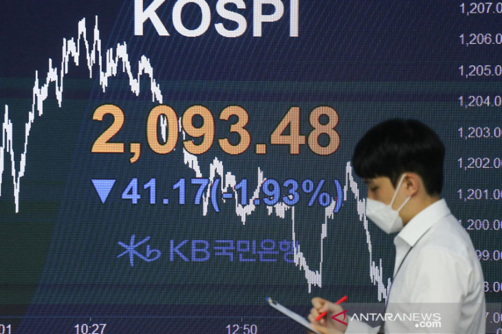 Saham Korea Selatan melemah, terseret penurunan saham teknologi