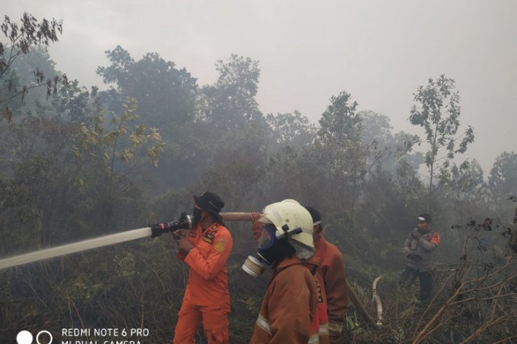 SAR di Pontianak ikut padamkan kebakaran hutan dan lahan