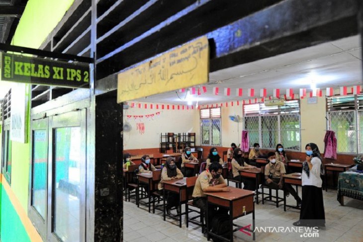 Sekolah di Jambi mulai pembelajaran tatap muka