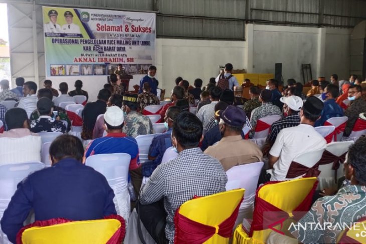 Wejangan Bupati Abdya untuk tingkatkan harga gabah musim panen