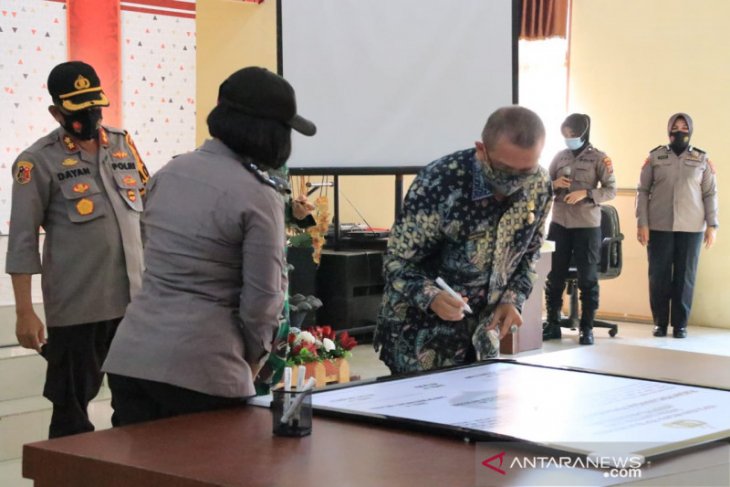 Pemkot Medan dukung Polres Belawan menuju wilayah bebas korupsi
