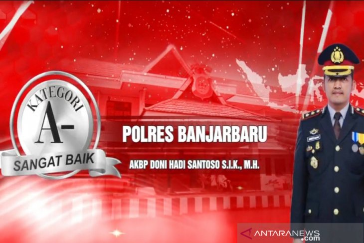 Aplikasi Cangkal jadi keunggulan Polres Banjarbaru raih penghargaan pelayanan sangat baik