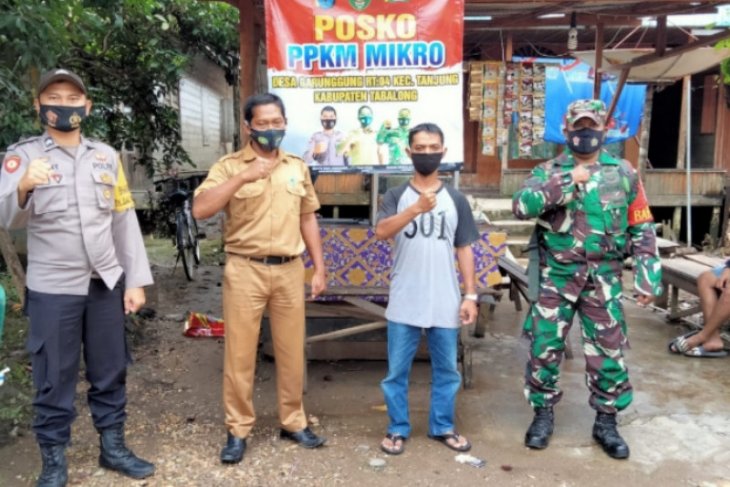 Desa Garunggung Tabalong miliki Posko penanganan COVID-19