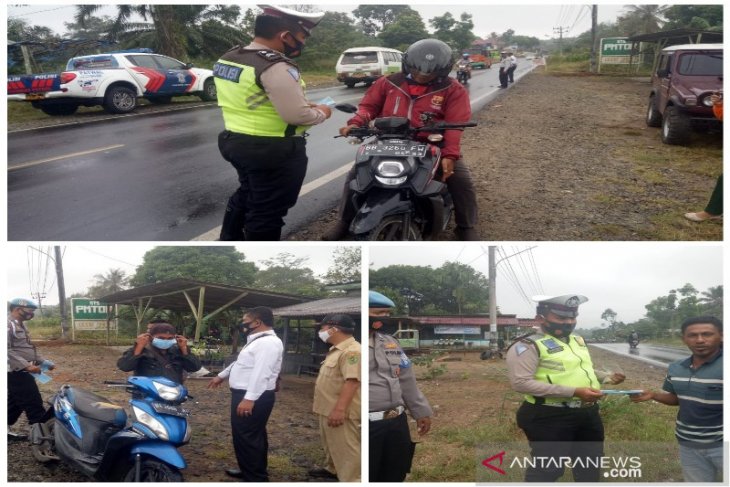 Polres dan Pemkab Tapsel tegakkan aturan protokol kesehatan