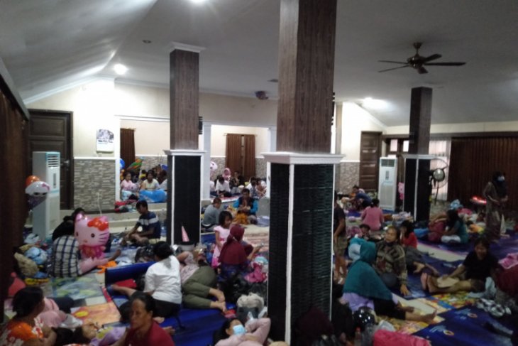 Sejumlah titik banjir di Karawang berangsur mulai surut