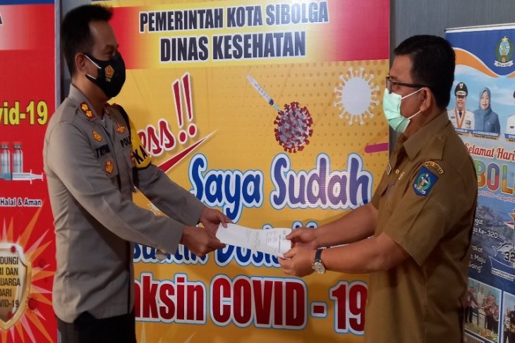 Suntik vaksin tahap kedua di Pemkot Sibolga selesai digelar