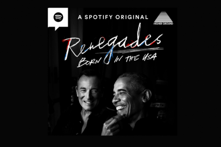 Obama bersama Bruce Springsteen buat podcast "Renegades: Born in the USA"