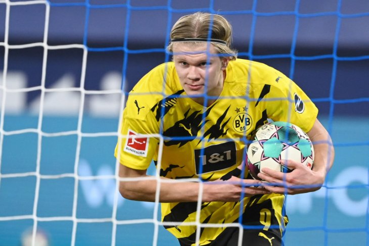 Manajer MU akui terus jalin kontak dengan Erling Haaland