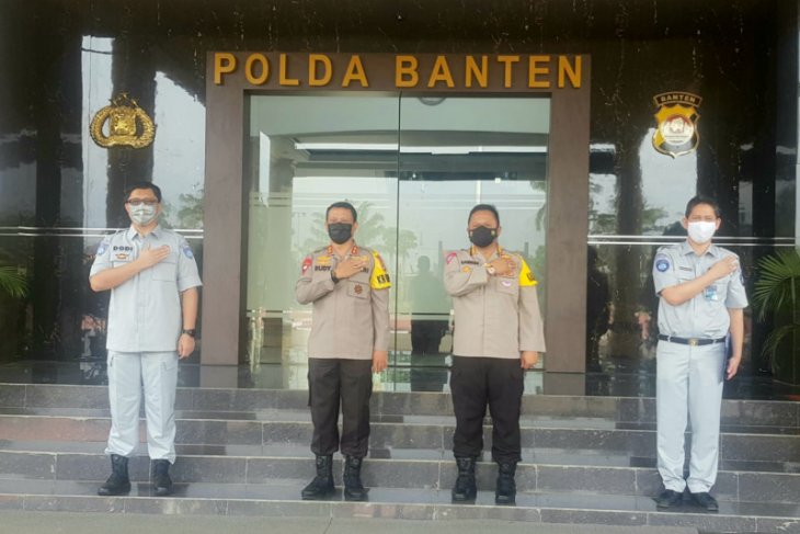 Perkuat kerjasama, Kacab Jasa Raharja Kunjungi Polda Banten