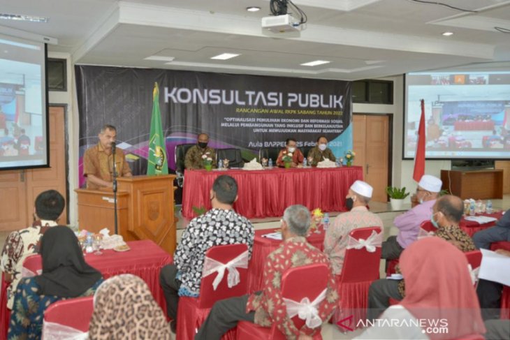 Sabang galang masukan publik susun rancangan awal RKPK untuk 2022