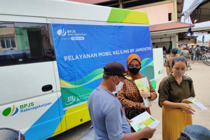 BPJAMSOSTEK Jambi sosialisasi program melalui pelayanan mobil keliling
