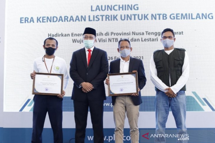 Sinergi NTB - PLN hadirkan 152 kendaraan listrik buatan IKM