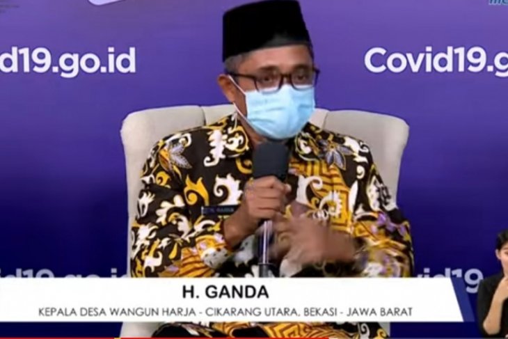 Kades Wangunharja berbagi pengalaman terapkan PPKM mikro