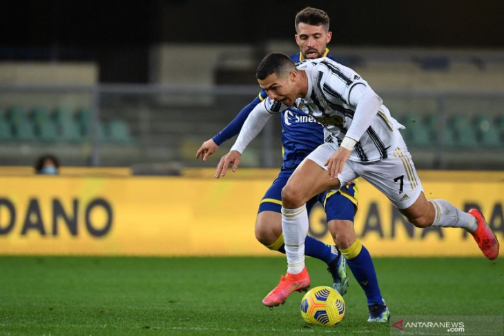 Juventus gagal bawa tiga poin dari kandang Verona