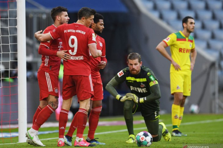 Bayern Munchen menang besar 5-1 atas Cologne