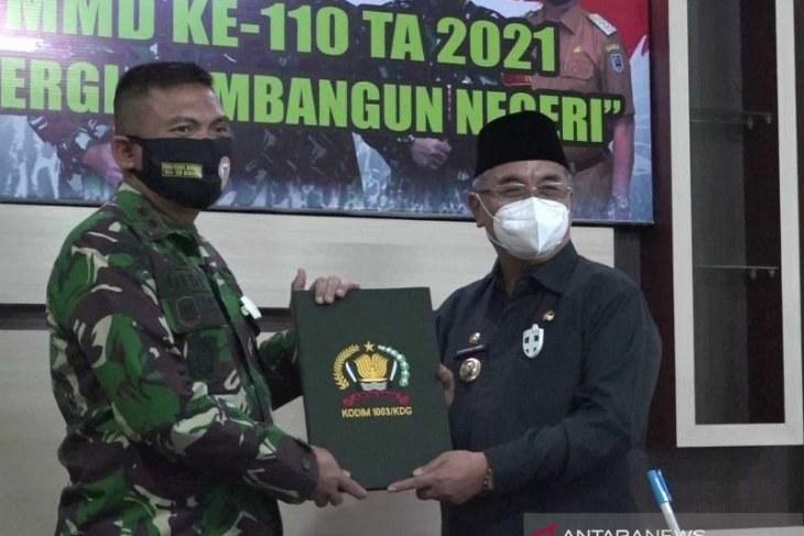 Video-Bupati HSS buka TMMD ke-110 Kodim 1003 Kandangan