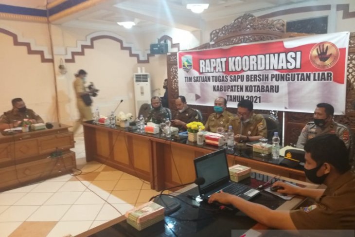 Kotabaru gelar Rakor Satgas sapu bersih pungli