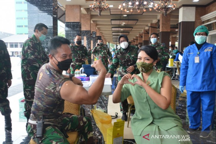 Indonesia's Army commences vaccination for 353,647 soldiers