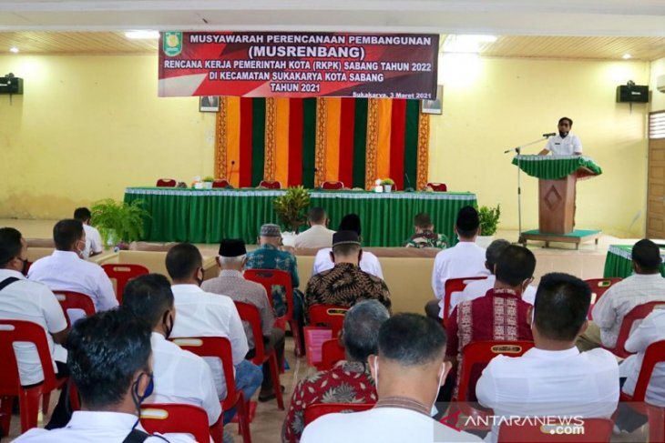 Sukakarya gelar Musrenbang 2022, begini pesan wali kota Sabang