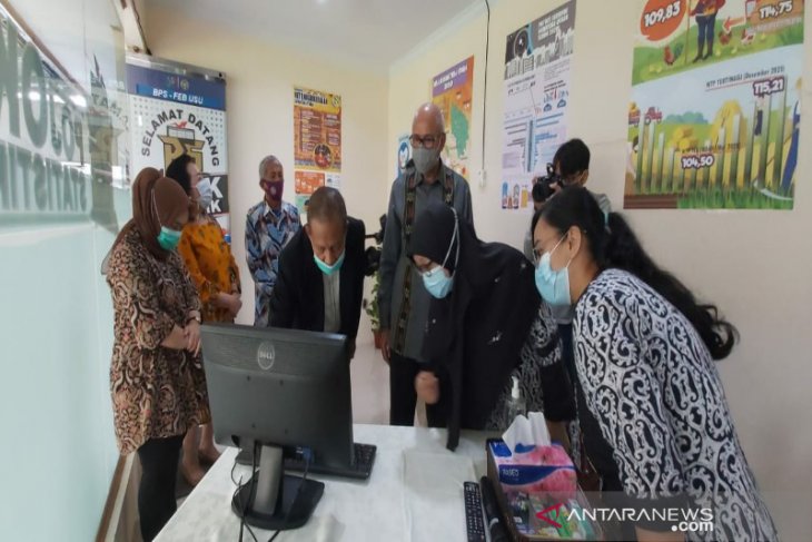 BPS Sumut bangun Pojok Statistik di Fakultas Ekonomi USU