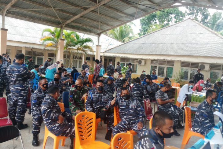 Vaksinasi COVID-19 tahap dua di Bangka capai 850 orang